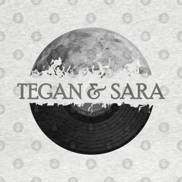 Tegan and Sara moon vinyl by hany moon